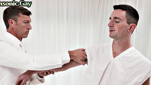 Religious stud rims and fucks asshole after ritual