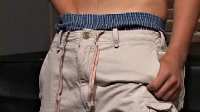 This open minded 21 year old is hot and loves to party. An avid swimmer, he works out a lot and isn't afraid to jack off in public. Once naked, his hands find his cock, and Sydney strokes it standing up.