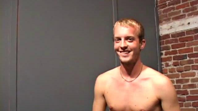 This open minded 21 year old is hot and loves to party. An avid swimmer, he works out a lot and isn't afraid to jack off in public. Once naked, his hands find his cock, and Sydney strokes it standing up.