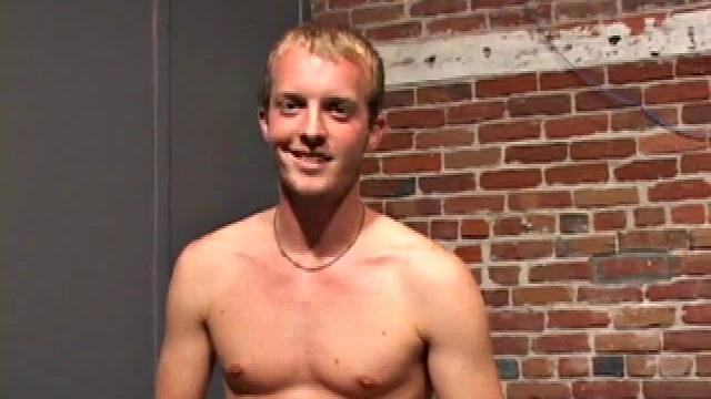 This open minded 21 year old is hot and loves to party. An avid swimmer, he works out a lot and isn't afraid to jack off in public. Once naked, his hands find his cock, and Sydney strokes it standing up.