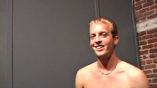 This open minded 21 year old is hot and loves to party. An avid swimmer, he works out a lot and isn't afraid to jack off in public. Once naked, his hands find his cock, and Sydney strokes it standing up.