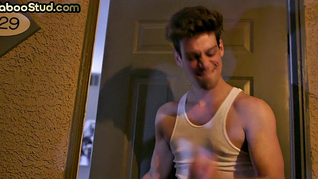 Taboo stud rimmed by older stepbrother