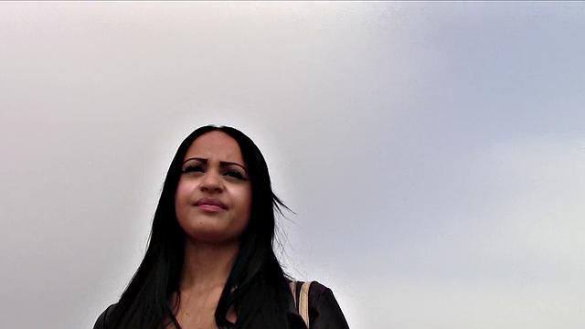 Public Agent nails a hotgyptian beauty in public and cums on her wet pussy