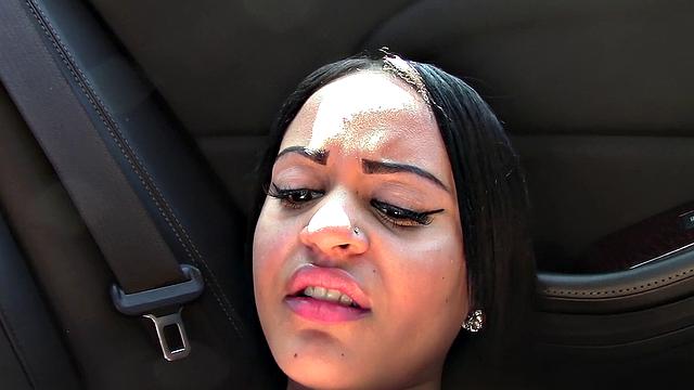 Public Agent nails a hotgyptian beauty in public and cums on her wet pussy