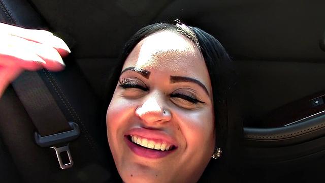 Public Agent nails a hotgyptian beauty in public and cums on her wet pussy