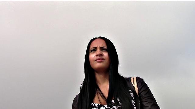 Public Agent nails a hotgyptian beauty in public and cums on her wet pussy