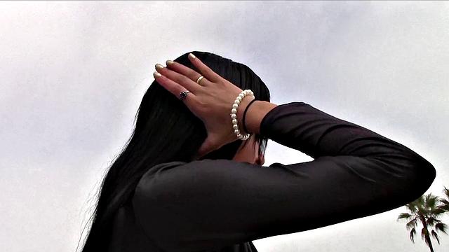 Public Agent nails a hotgyptian beauty in public and cums on her wet pussy