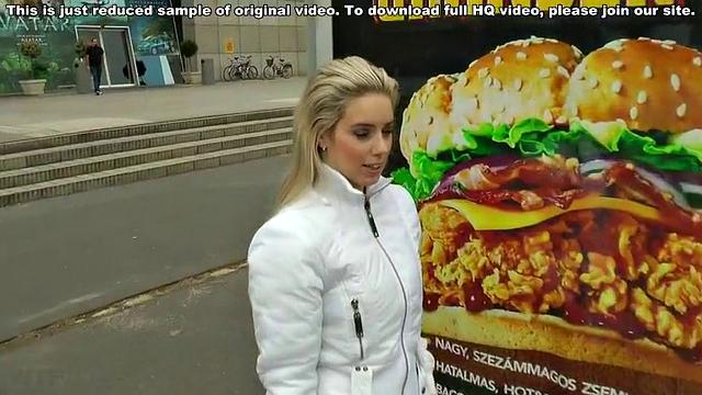 Hard fuck up blonde chick