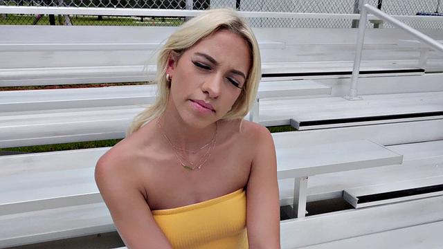 Khloe's A Perfect Model: A Doggy-Style Thong, Piercing, and Blowjob Adventure with a MILF