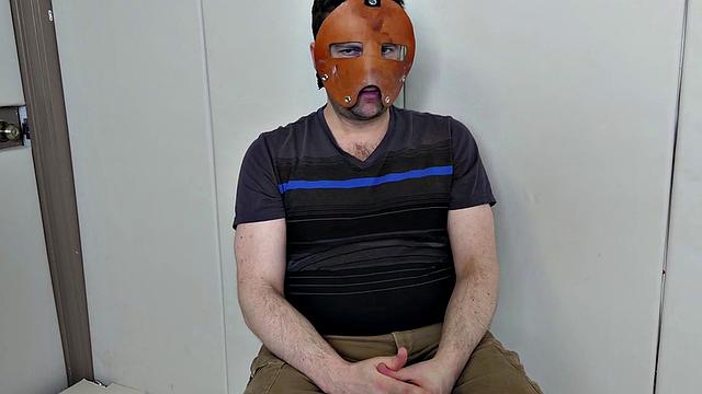 Ass and throat fucked sub waits on her master