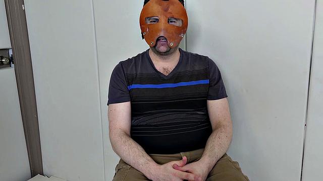 Ass and throat fucked sub waits on her master