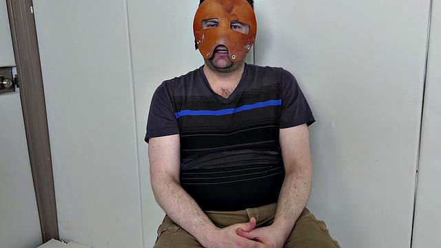 Ass and throat fucked sub waits on her master