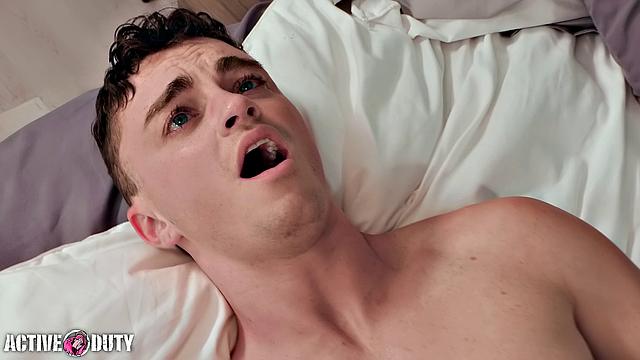 Fresh Hunk Recruit Drilled By Giant Stud - ActiveDuty