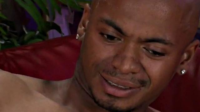 Brit femdoms humiliate black microdick in kinky threeway