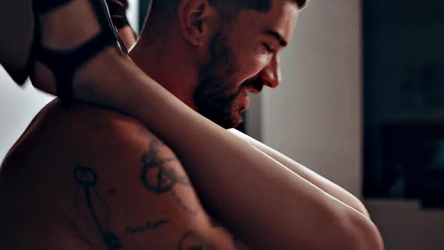 Trans lady fucked in anal by male in doggystyle