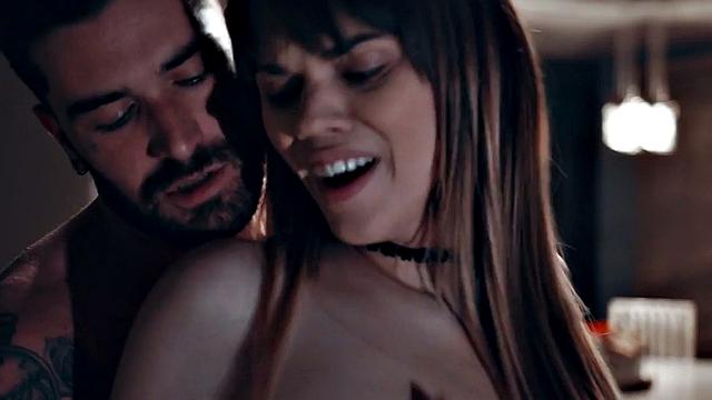 Trans lady fucked in anal by male in doggystyle