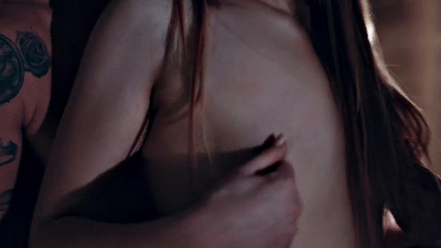 Trans lady fucked in anal by male in doggystyle