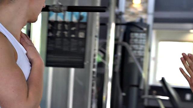 Naive straight guy ravaged at the gym