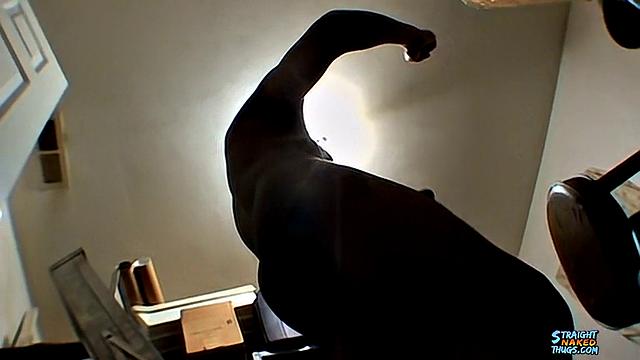 Thug Licking His Own Dick - Boot