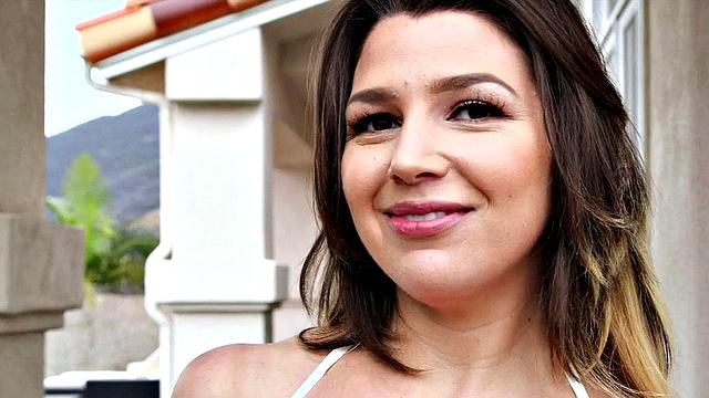 Lingerie and bras with British busty beauty