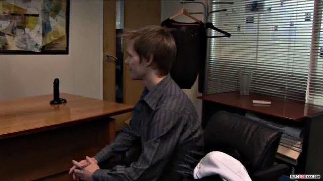 Business Guys Charlie &amp;amp; Luke Fuck In An Office - Charlie Snake &amp;amp; Luke James