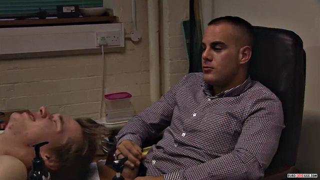 Business Guys Charlie &amp;amp; Luke Fuck In An Office - Charlie Snake &amp;amp; Luke James