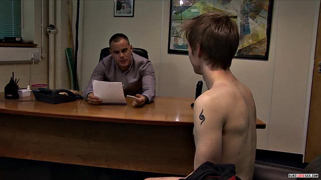 Business Guys Charlie &amp;amp; Luke Fuck In An Office - Charlie Snake &amp;amp; Luke James