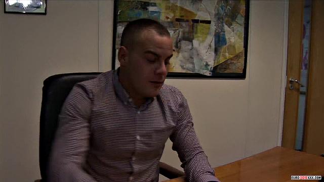 Business Guys Charlie &amp;amp; Luke Fuck In An Office - Charlie Snake &amp;amp; Luke James