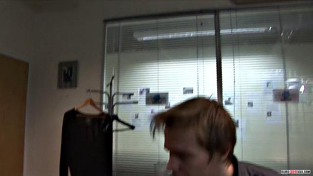 Business Guys Charlie &amp;amp; Luke Fuck In An Office - Charlie Snake &amp;amp; Luke James