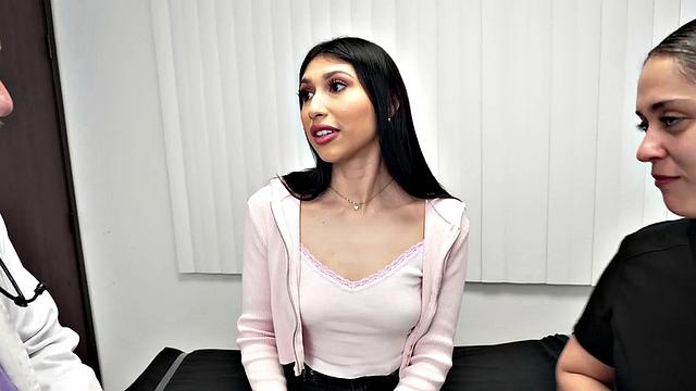 21yo bae pounded by big white dick in tight pussy hole