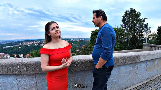 HUNT4K. Need for money motivates man to sell daughter's pussy to hunter