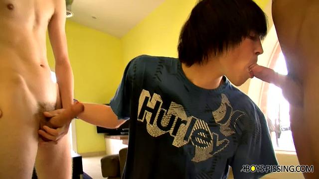 Emo Boy Gets A Hosedown! - Dustin, Trevor, Tyler, Rad & Ian