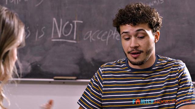 Gizelle Blanco не может устоять перед бывшим - горячий секс со сводным братом на новом месте проживания.