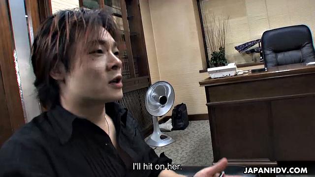 Misaki Aiba gets her bush pounded hard