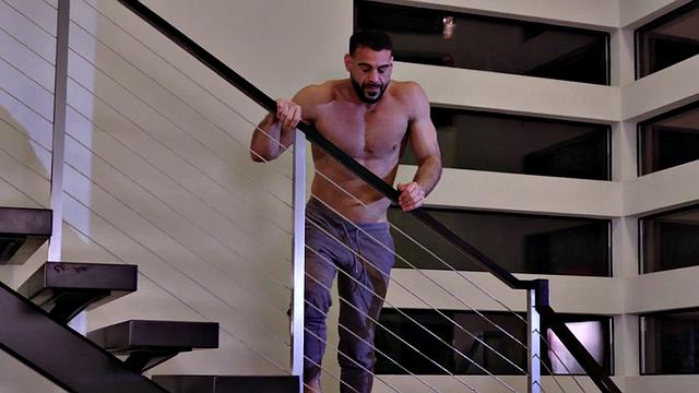 Black gay fucks black stud in asshole doggystyle