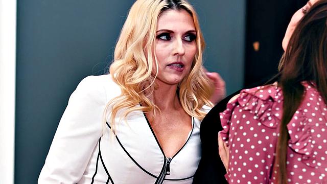 Lesbian classroom with MILF teacher and babes