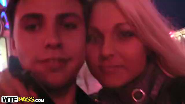 Public Se xWith Gf In Fishnets