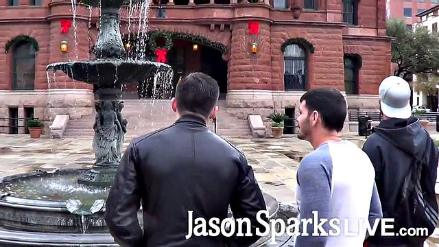 Alex, Brogan, and Scott in San Antonio