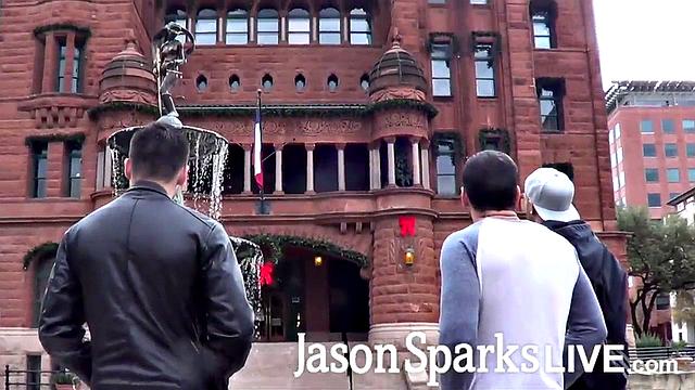 Alex, Brogan, and Scott in San Antonio