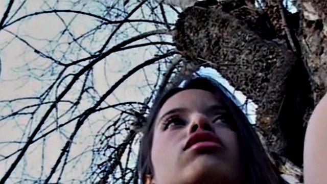 Little Lupe rubbing and fingering her pussy