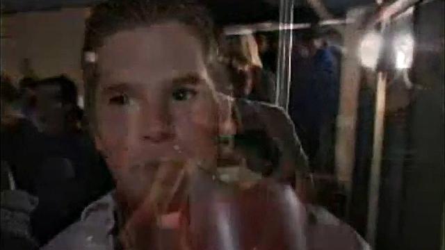 Snoozing teen finger fucked