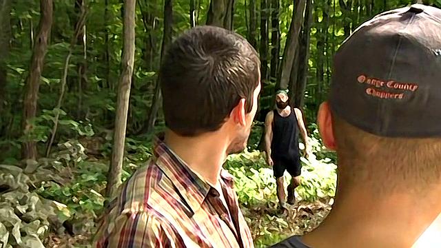 Anal Action In the Forest - Rich Kelly, Dale Cooper & Zack Taylor
