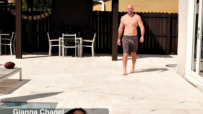 Gianna Chanel fucks brother-in-law