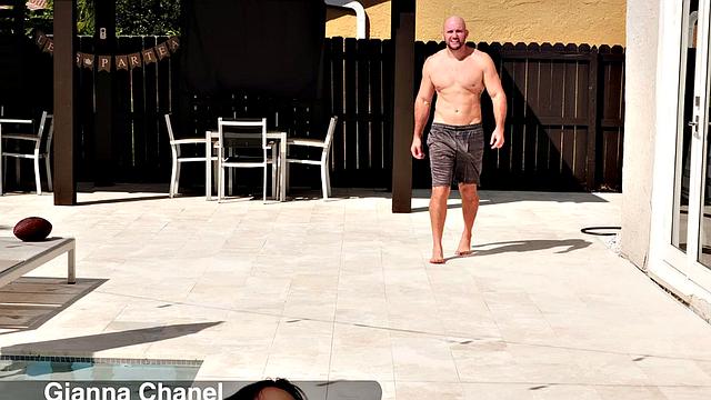 Gianna Chanel fucks brother-in-law