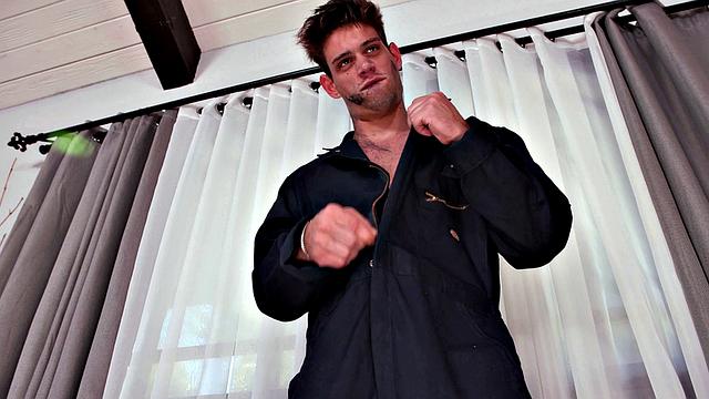 HETEROFLEXIBLE - Filthy Mechanic Michael DelRay Fucks Hungry Bottom Ass With His BIG Tool