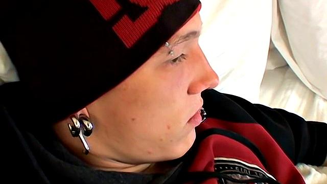 Skater Boy Gets A Self Facial!