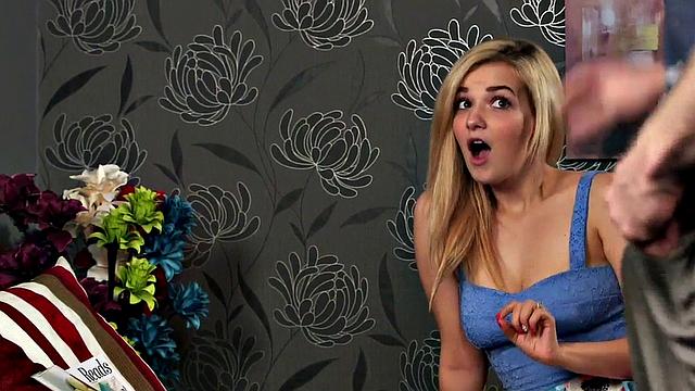 British voyeur encourages sub in erotic session