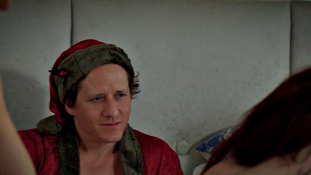 Cuckold Xmas sex with redhead wife