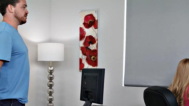 Bigbooty mature secretary titfucked before riding cock