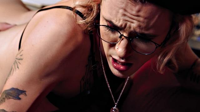 HETEROFLEXIBLE - Artsy Femboy Gets Raw Buttfucked By College Football He's Been Crushing On